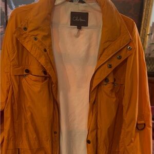 Cole Haan Orange Utility Jacket large